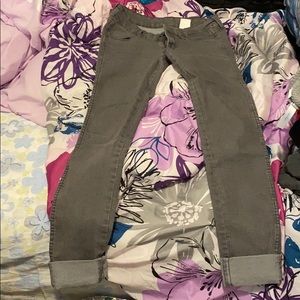 Grey stretchy jeans